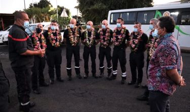 POMPIERS – DES RENFORTS DE FRANCE SONT ARRIVÉS